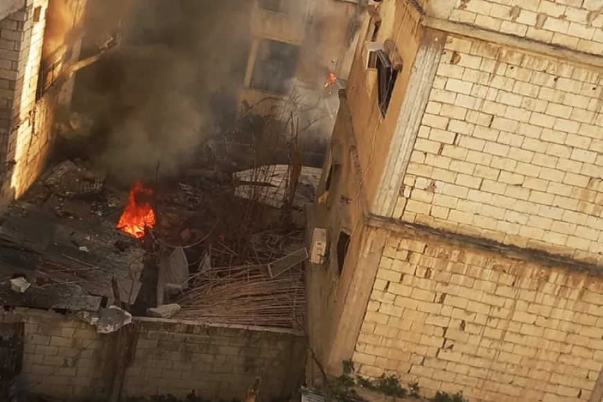 شهيدان وجرحى بغارة لطيران الاحتلال على مخيم عين الحلوة في لبنان