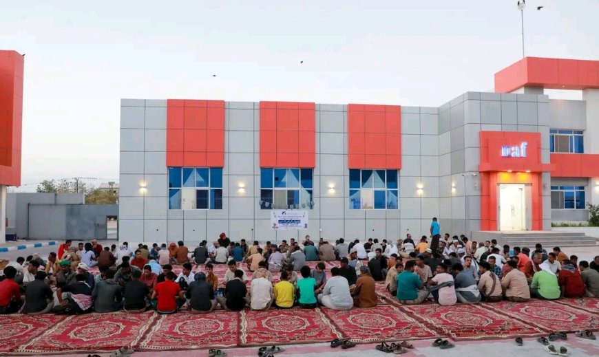 مصنع الوطنية لتعليب وتغليف الأسماك يقيم مأدبة إفطاره السنوي للموظفين