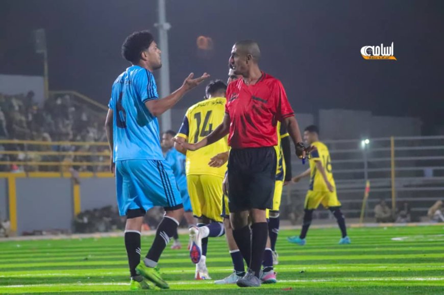 العطوي يدير افتتاح «بطولة الناصر» الخامسة… صافرة شابة بطموح دولي من أبين