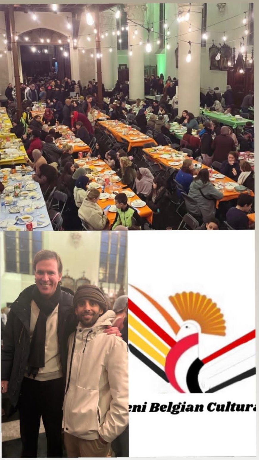 المركز الثقافي اليمني البلجيكي يشارك في إفطار رمضاني بمدينة غنت بحضور العمدة