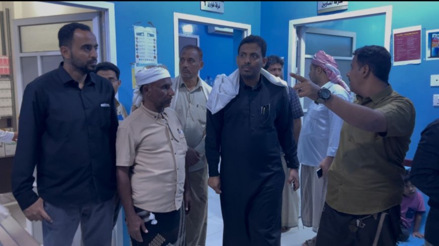 بن نويصر وباحميد يدشنان العيادات الرمضانية المجانية بمستشفى الريدة الشرقية العام