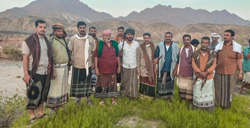 قائد لواء بارشيد العميد "القرزي" يلتقي عدد من مقادمة البهيش