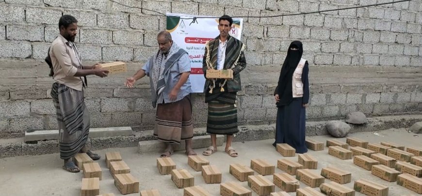 بدعم مؤسسة إكرام.. مؤسسة المحروسة الخيرية تدشّن توزيع التمور في الحوطة