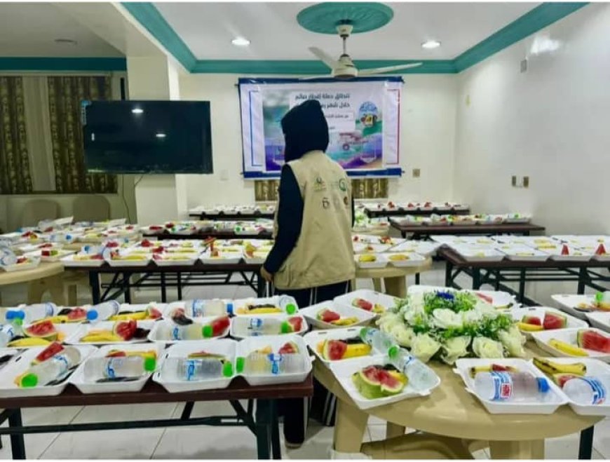انطلاق قافلة “الأيادي البيضاء” لتفطير الصائمين في محافظة عدن 
