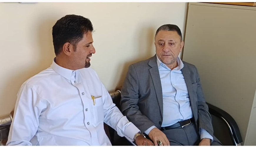 الحامد يناقش مع مدير عام إعلام أبين التحضير لمؤتمر الإعلام والتنمية في محافظة أبين