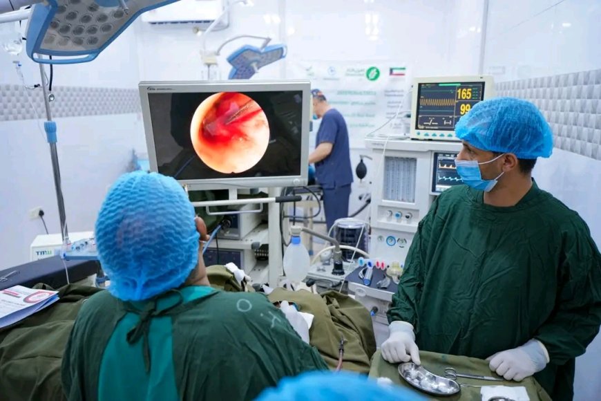 جمعية العون المباشر الكويتية ومنظمة ميد جلوبال ومؤسسة نهد التنموية تدشن المخيم الجراحي المجاني بمحافظة عدن