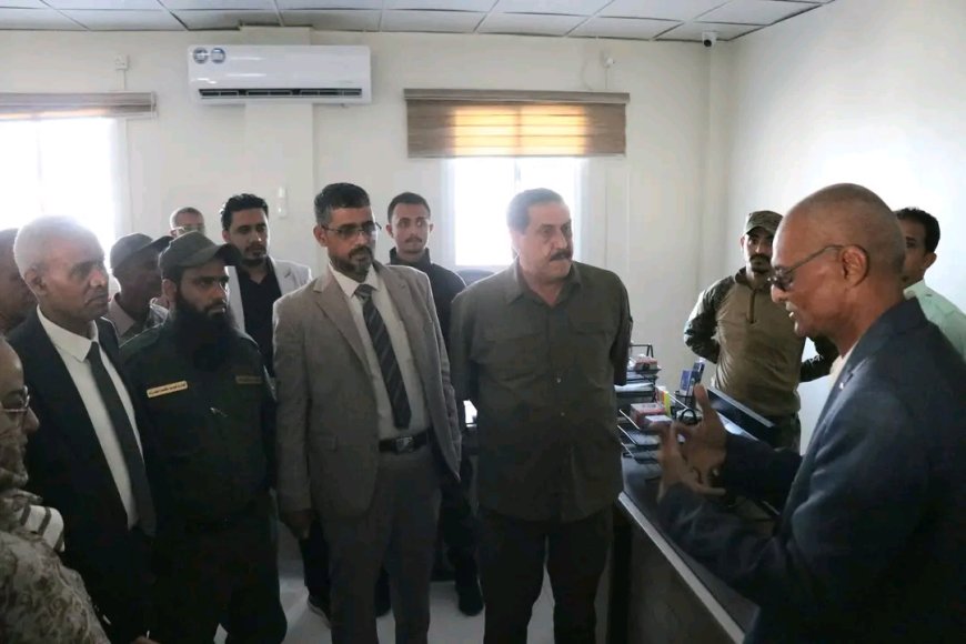 مدير أمن عدن يدشن قسم تقنية المعلومات بمكافحة المخدرات لتعزيز العمل الأمني الرقمي