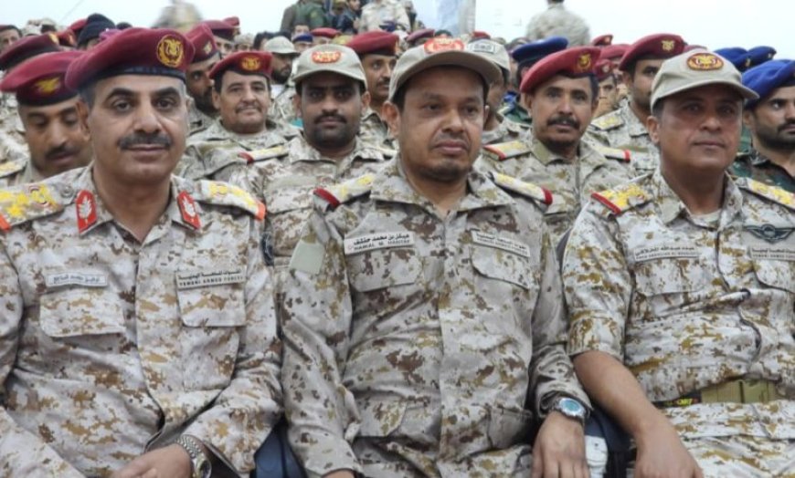 بحضور قائد المنطقة العسكرية السادسة قطاع الجدافر يجدد العهد ويرفع وتيرة الجاهزية القتالية في أمسية رمضانية الجوف