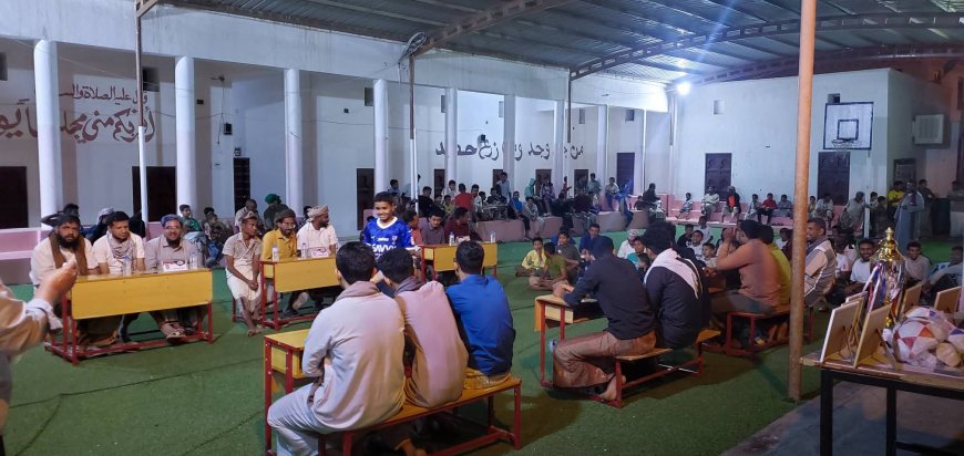 السلام والحزم يتوجان بمسابقة شبام الثقافية الرمضانية