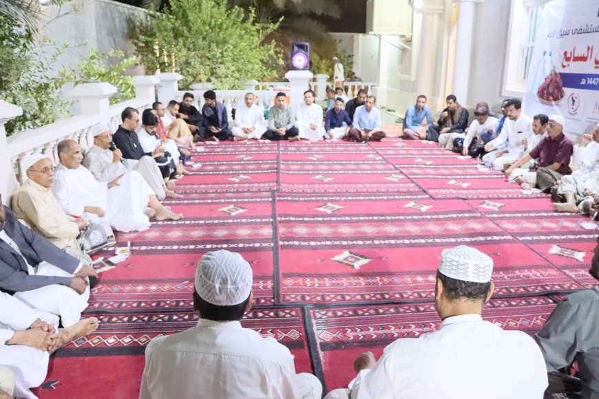 أمسية رمضانية والافطار السنوي السابع لأطباء هيئة مستشفى سيئون العام