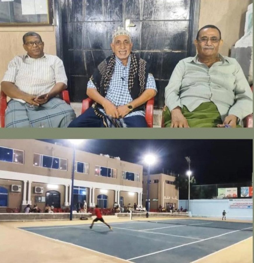 تنافس وحسم في منافسات بطولة السنابل الثانية لنادي التنس العدني