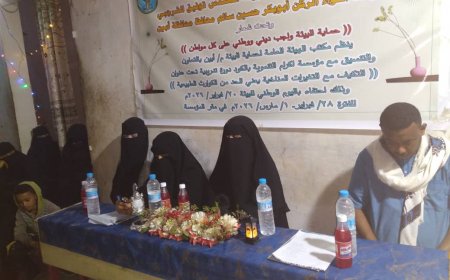 بيئة أبين تواصل محاضرات الدورة التدريبية للتكيف مع التغيرات المناخية بمناسبة اليوم الوطني للبيئة