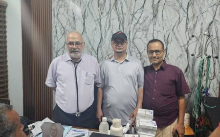 جمعية الضالع تعزز مبادراتها الرمضانية بدعم عيادات الباطنة والقلب في عدن