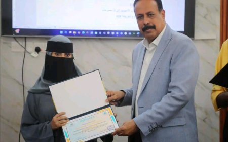 وزير الأشغال يشهد اختتام دورة تدريبية متخصصة في استخدام “ArcGIS Pro” بعدن