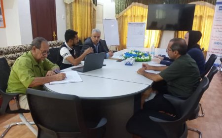 مكتب تنسيق الأعمال المتعلقة بالألغام يعقد اجتماعًا منفردًا مع منظمة هالوتروست