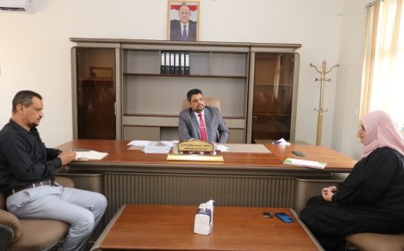 وزير التعليم الفني والتدريب المهني يطلع على سير العمل في صندوق تنمية المهارات 