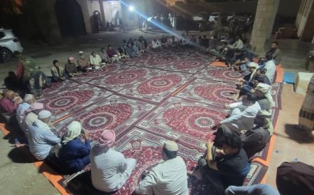 محكمة ونيابة القطن الأبتدائيتين تقيم الافطار السنوي للقضاة والموظفين