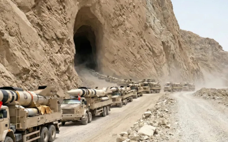 ما حقيقة صور خروج صواريخ باليستية من جبل في إيران؟