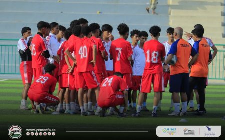 منتخب الناشئين لكرة القدم يتجاوز منتخب الأمانة بهدف نظيف