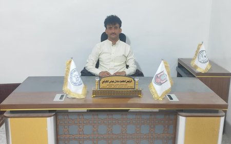 رئيس المجلس الشبابي يهنئ القائد رأفت شكري الحوشبي بتعيينه أركان حرب للواء 54 عمالقة