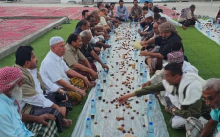 المؤسسة العامة للاتصالات السلكية واللاسلكية فرع ساحل حضرموت تقيم مائدة الإفطار والأمسية الرمضانية السنوية لمؤظفيها