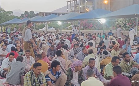 في اجواء روحانية.. شركة الوحدة لصناعة الإسمنت تقيم مأدبة إفطار جماعي لموظفيها بباتيس خنفر