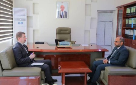 وزير الاتصالات يبحث مع مدير مكتب المبعوث الأممي مستجدات الأوضاع في اليمن