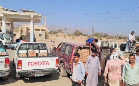 لليوم الثاني توالياً.. مديرية الحصين تختتم قوافل إفطار الجبهات ضمن الحملة الشعبية لدعم جبهات الضالع