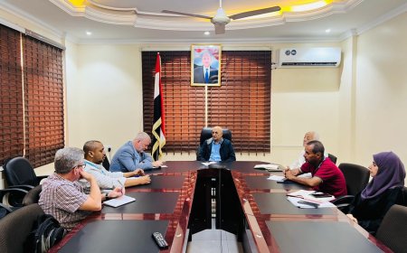 وزير المياه والبيئة يبحث مع اليونيسيف تعزيز التعاون ودعم حلول أزمة المياه في تعز