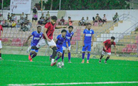 انطلاق مباريات ربع نهائي بطولة المريسي الرمضانية الـ30 لكرة القدم بعدن