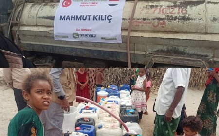 بتمويل مؤسسة البادية حضرموت..   مؤسسة العلا التنموية تنفذ مشروع سقيا المياه لنازحي مخيم حصن شداد بزنجبار