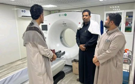 الوكيل الجيلاني يشيد بتجهيزات مركز جامعة حضرموت لطب الأسرة ويؤكد أهمية تشغيله على مدار الساعة