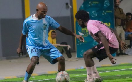 ركلات الترجيح تقود شباب خور مكسر إلى نهائي بطولة الناصر الرمضانية على حساب جيل مودية ضمن منافسات النسخة الخامسة