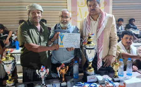 بحضور مدير عام رضوم.. فريق الساحل بطل النسخة الخامسة لكرة الطائرة وفريق النسور يحل وصيفاً