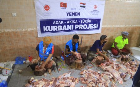 بدعم وقف الديانة التركي.. البادية تنفذ مشروع توزيع اللحوم في حضرموت وتستهدف أكثر من 1500 أسرة