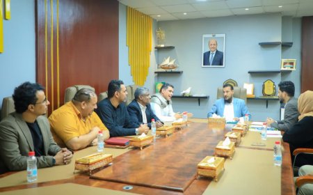 المحافظ عبد الرحمن شيخ: حريصون على دعم العمل المدني الهادف خدمة عدن وأبنائها