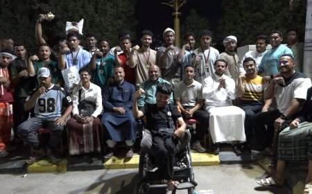 اختتام رائع للبطولة الثانية التنشيطية الرمضانية المفتوحة لمنافسات مصارعة الذراعين بالمكلا 