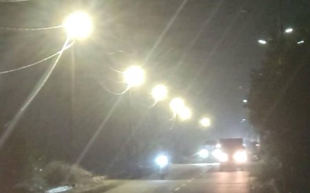 لحج بعد سنوات من الظلام.. لؤي الصبيحي يعيد إنارة مدخل الحوطة من نقطة ريجل حتى كلية الزراعة