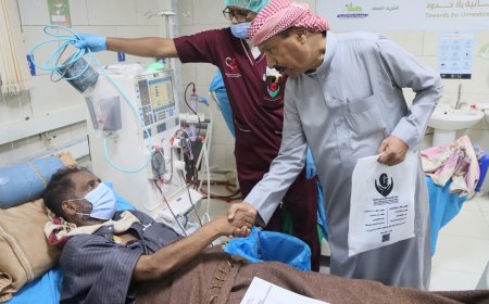 الوكيل بارباع يدشن فعاليات اليوم العالمي للكلى بمركز فاطمة بابطين لرعاية مرضى الفشل الكلوي بسيئون