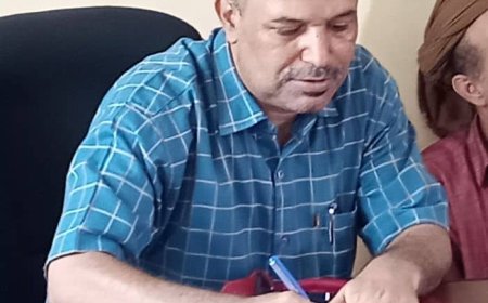 مدير عام المسيمير يهنئ الأستاذ مراد الحالمي بتعيينه محافظا لمحافظة لحج