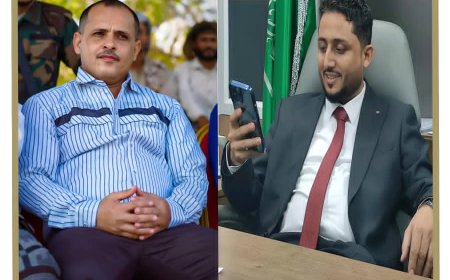 الشيخ صالح البوبكري يهنئ العميد صامد بعوه بتتويج فريق الإمداد بطلاً لبطولة الأمن الوطني الرمضانية