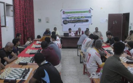 الدولي علي سنان في صدارة بطولة أبين للشطرنج السريع حتى الجولة الرابعة