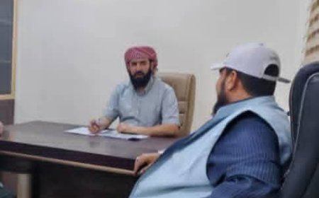 إدارة مكتب الاوقاف والارشاد خنفر ترفع أسمى آيات التهاني والتبريكات للدكتور مختار الرباش الهيثمي بمناسبة نيله ثقة القيادة السياسية وتعيينه محافظاً لمحافظة أبين