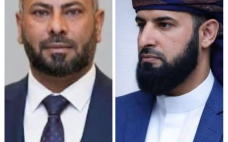 قائد اللواء الأول دفاع ساحلي يهنئ العميد أحمد القبه والدكتور مختار الرباش بتعيينهما محافظان للضالع وأبين