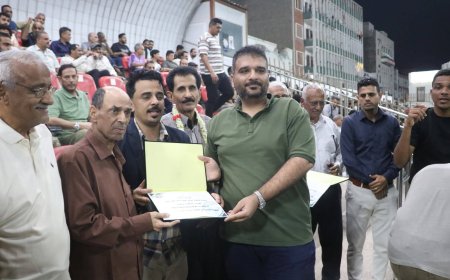 اتحاد عدن لكرة القدم يكرم الإعلاميين الرياضيين نظير مساهمتهم في تغطية بطولة المريسي الرمضانية