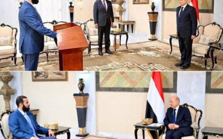 محافظ أبين  يؤدي اليمين الدستورية أمام رئيس مجلس القيادة الرئاسي