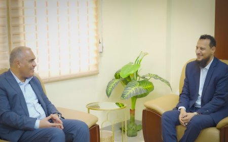 وزير الدولة محافظ العاصمة عدن يناقش مع وزير التربية والتعليم سبل التعاون المشترك
