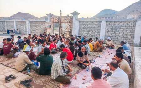 مدير عام بروم ميفع يحضر إفطار الصائم الذي أقامه فريق عربي بروم