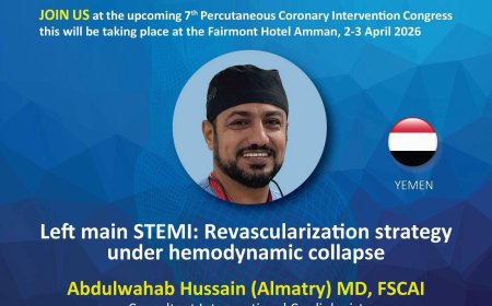 الدكتور عبدالوهاب الماتري يمثل اليمن في مؤتمر الشرق الأوسط وشمال أفريقيا للقسطرة التداخلية
