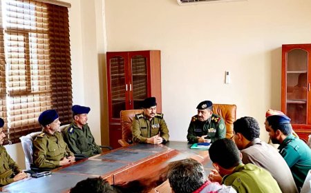 مدير عام شرطة شبوة يشدد على أهمية دور إدارة البحث الجنائي في تعزيز الأمن والاستقرار